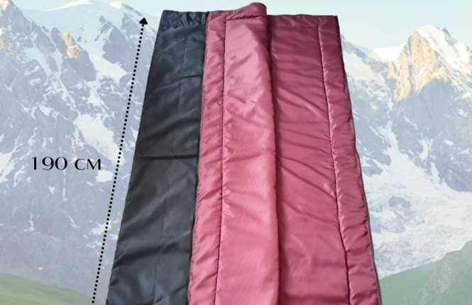 Спальный мешок туристический размер 90*190 (200 гр/кв.м.) фото |от производителя компании Одеялко