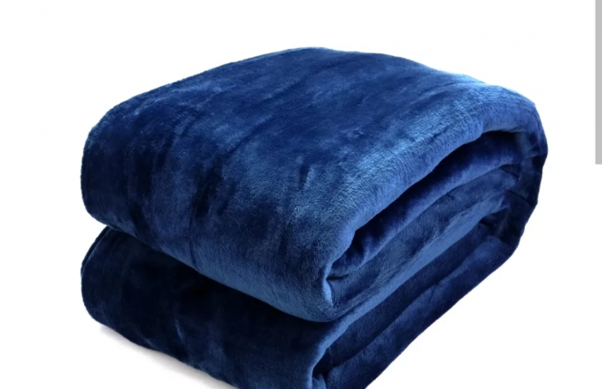 Плед велсофт "Виргиния" индиго 150*200 (ОДК) фото |от производителя компании Одеялко
