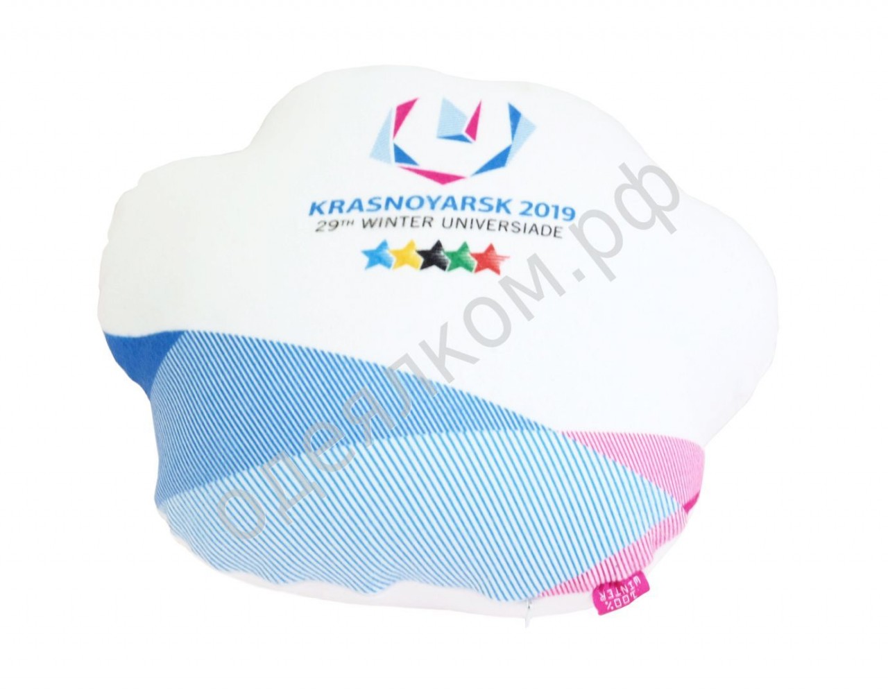 Подушка лицензионная "Лапка" - Универсиада 2019